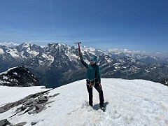 Giada in vetta : mt. 3438